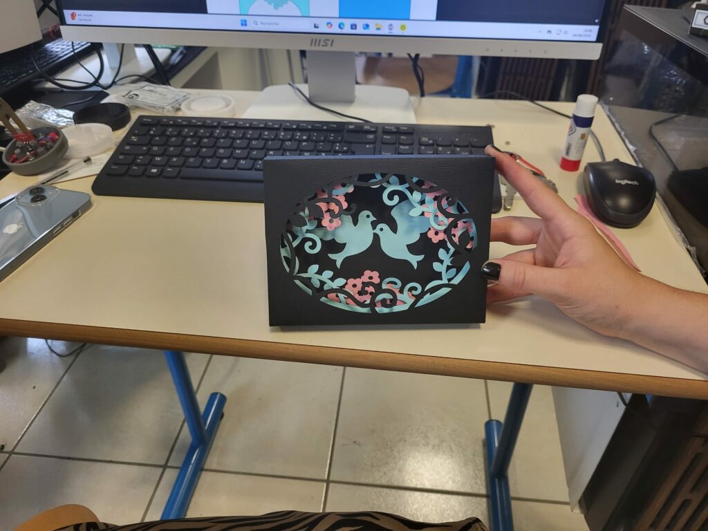 Atelier de découpe au FabLab 21