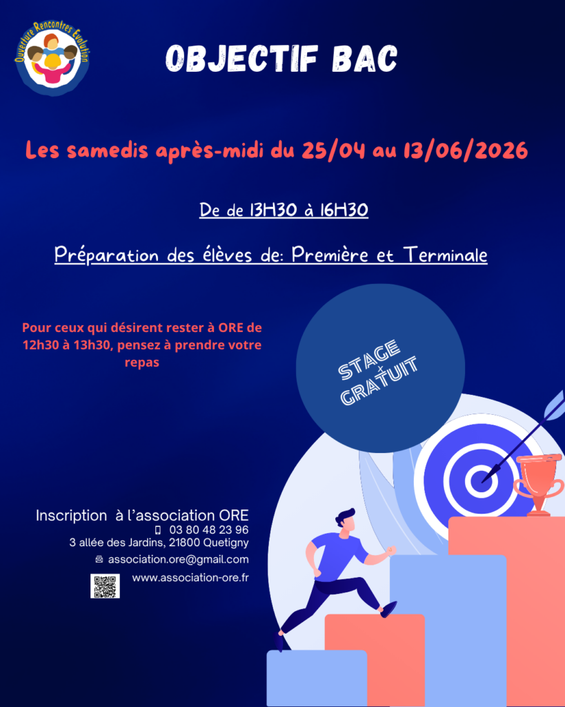 Flyer objectif bac