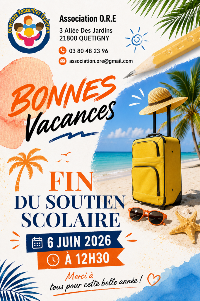 Fin du soutien scolaire 06.06.26
