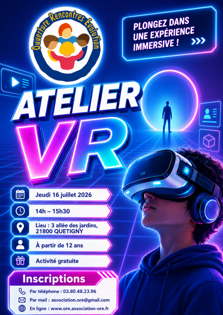16 juillet - Atelier VR