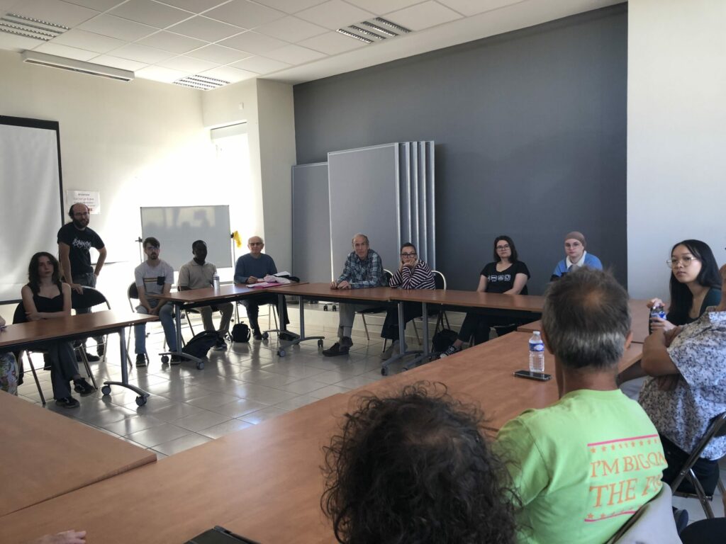 Réunion de rentrée des intervenants de l’association